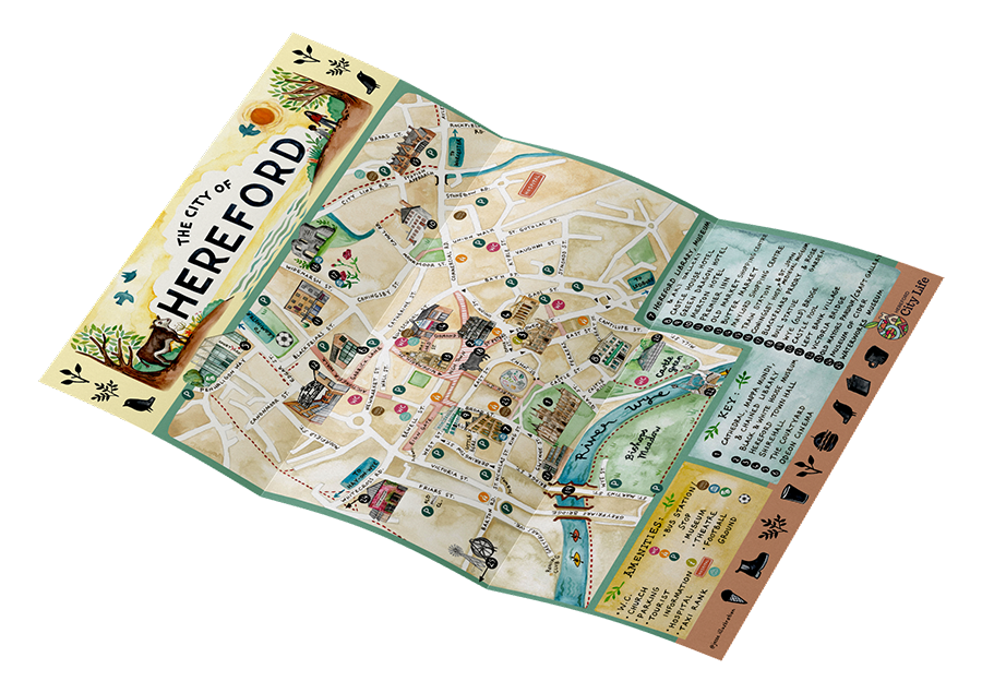 Hereford Free Map