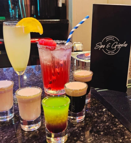 sips & giggles drinks