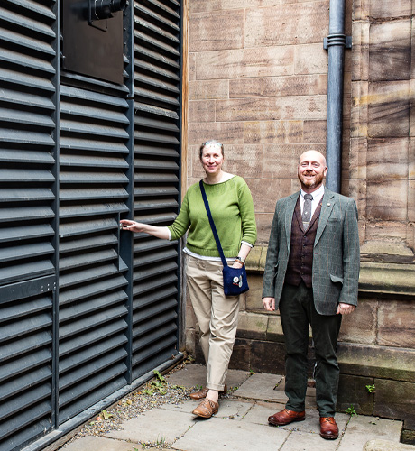 New system to save energy in Hereford Cathedral Library