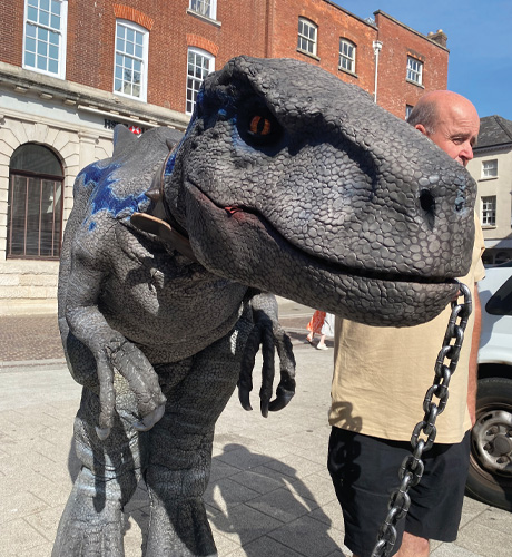 Dinosaurs are returning to the city centre this summer!