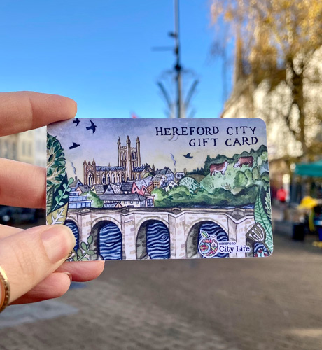 Hereford Gift Card - how it works