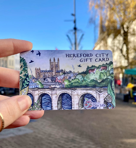 Hereford Gift Card - how it works