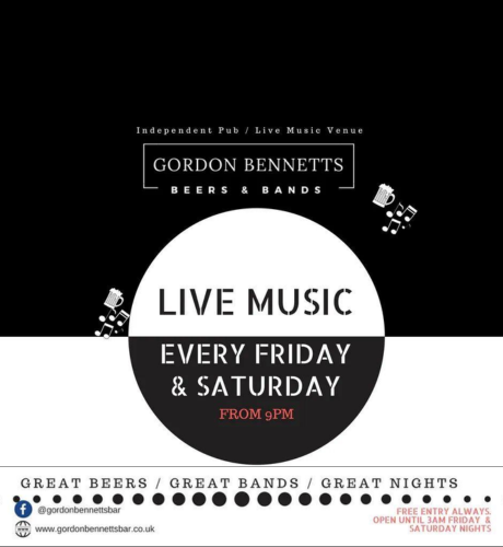 Gordon Bennetts Live Music
