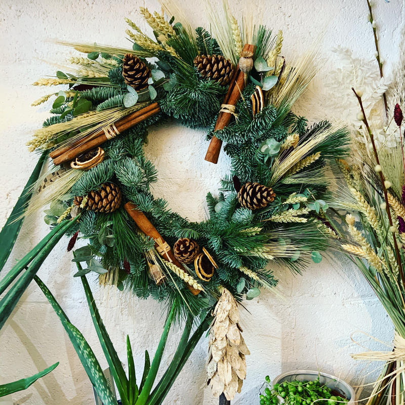 Festive Wreath Making Workshop at Castle House Hotel