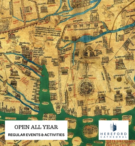 Mappa Mundi & Chained Library